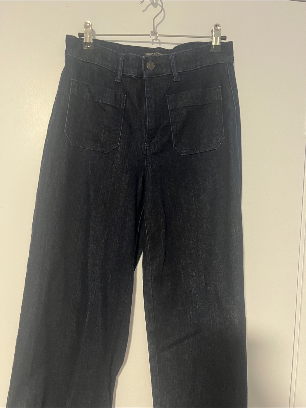 High-Rise Wide Leg Women’s Jeans in Black